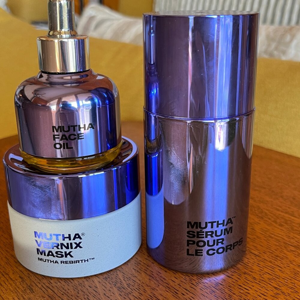 NEW MUTHA Face Oil, Vernix Mask, Body Contour Serum NEW Skincare